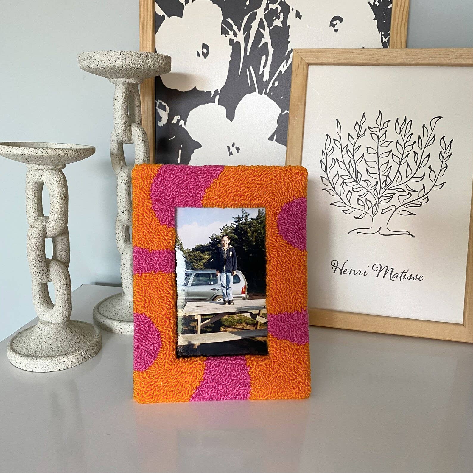 Mudita Rug Studio – wholesale Bildram – Handgjorda punch needle-fotoramar, fotoramar5