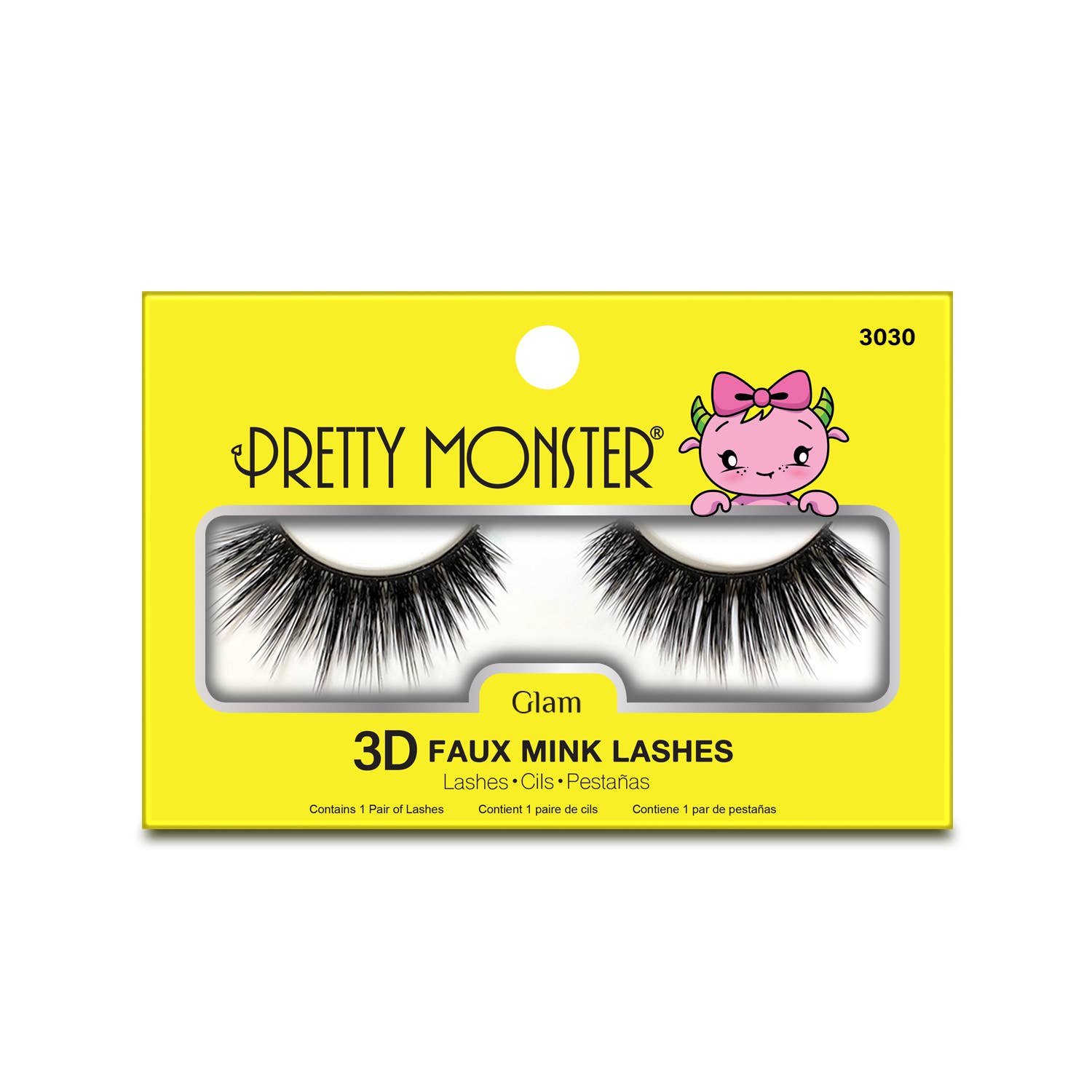 Rude Cosmetics – wholesale False/fake eyelashes – Pretty Monster Lashes Tabletop Display Set B, 108 pcs32