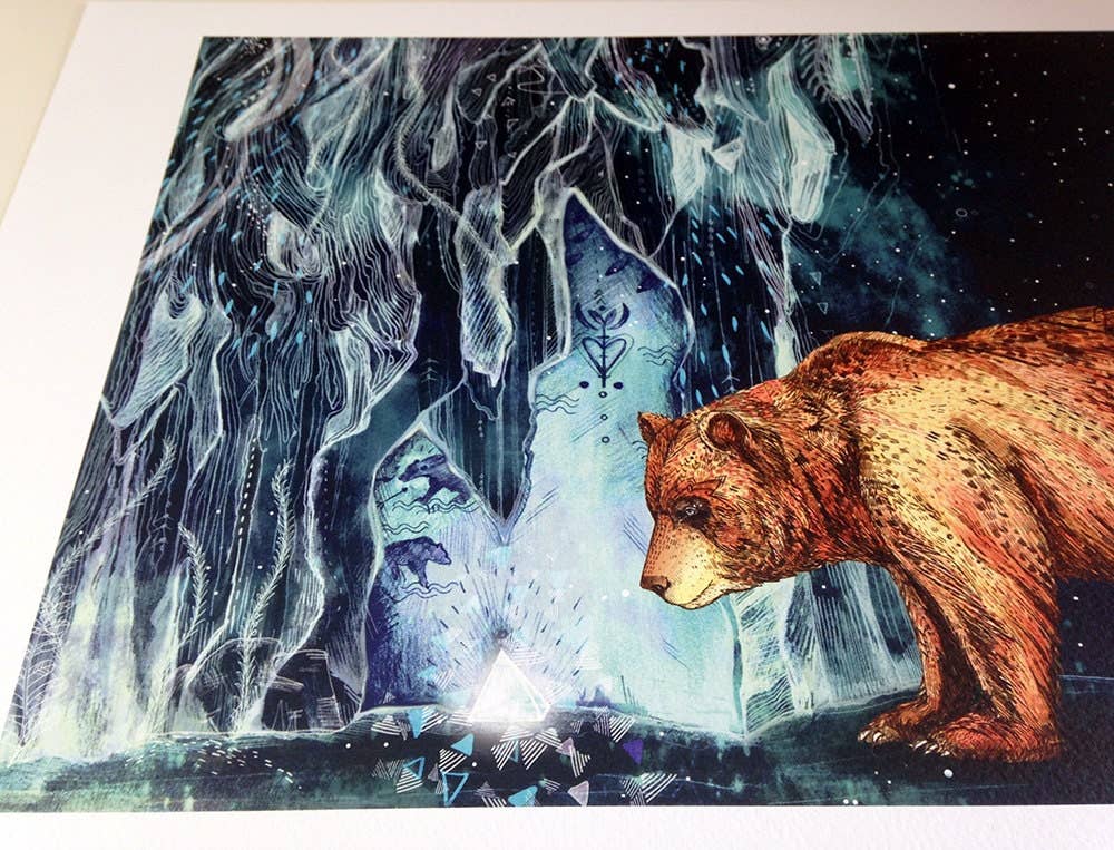Sandra Dieckmann - Wholesale Art Print - Bear Cave // Signed Print1