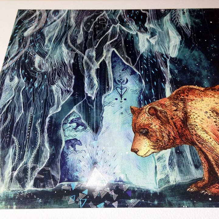 Sandra Dieckmann - Wholesale Art Print - Bear Cave // Signed Print1