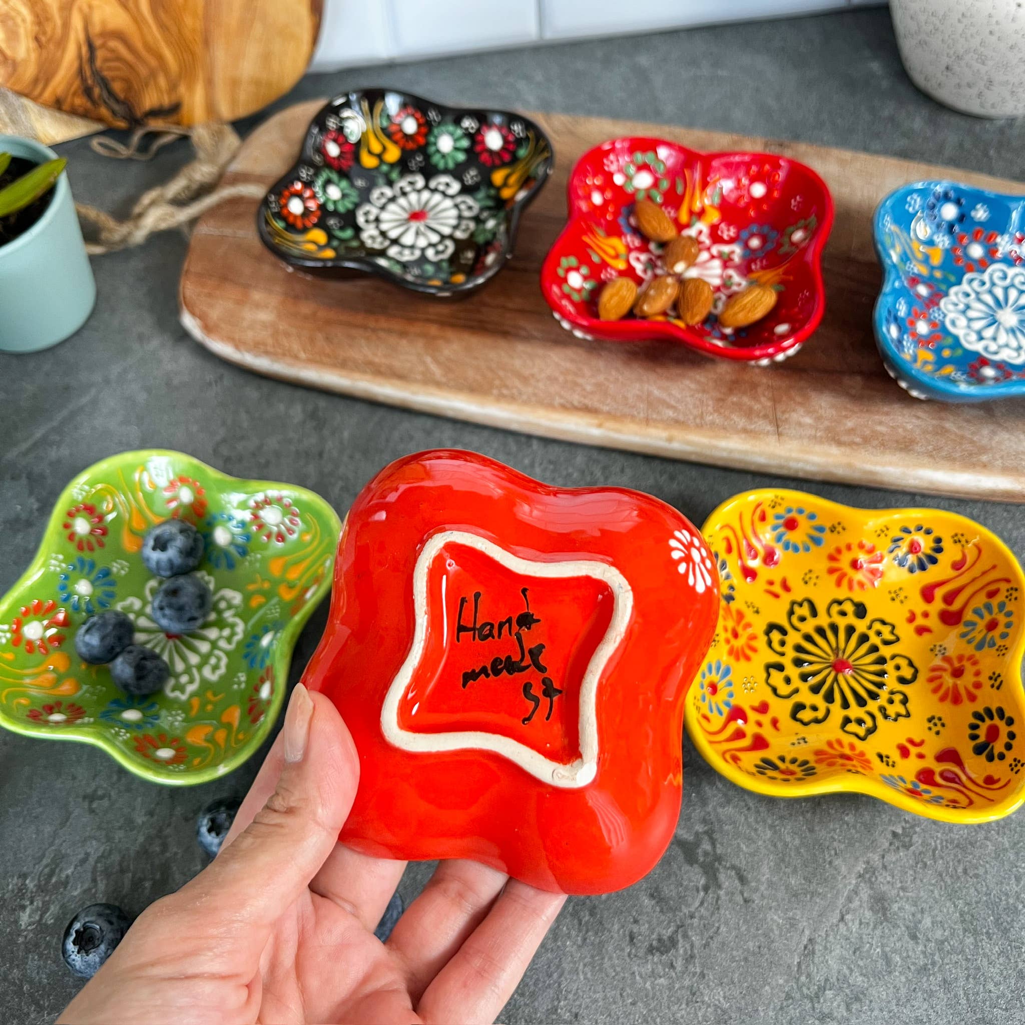 Umays Boho - Wholesale Dinnerware Set - Cute Small Bowls, Handmade Bowls, Tapas Bowls for Condiments8