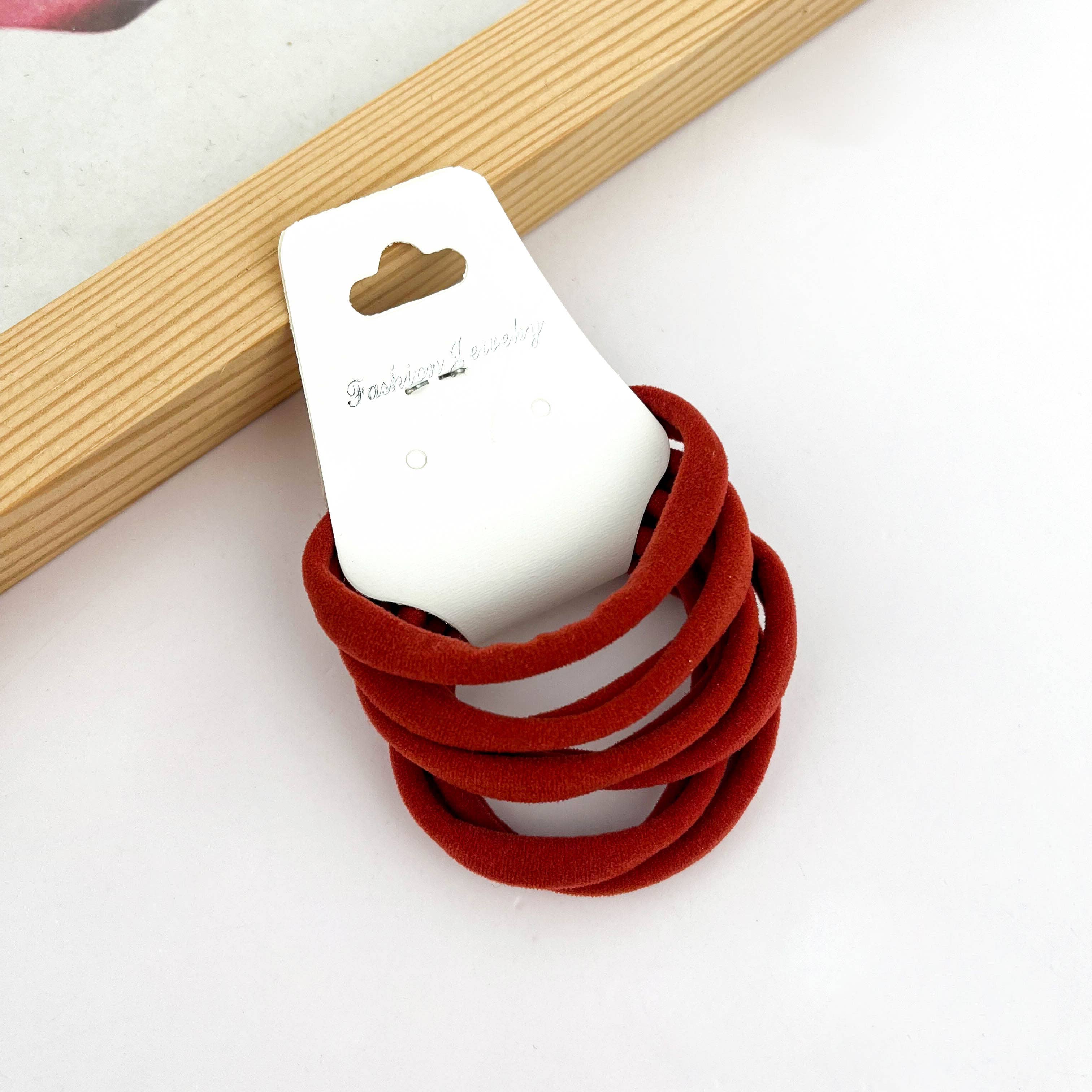 SoapElenGlen – wholesale Hårsnoddar – Dam – Set med sömlösa hårsnoddar, enkla högelastiska gummiband6