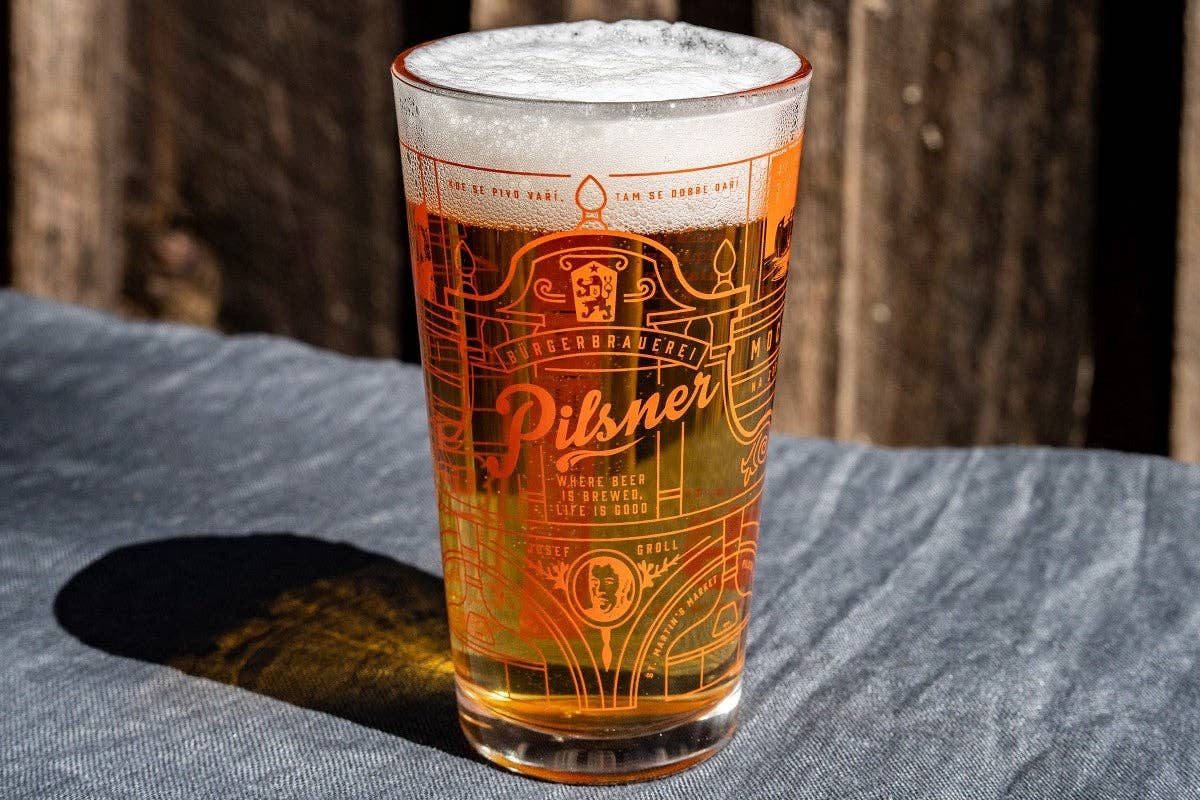 Well Told - Wholesale Beer Glass/Mug - Beer - Origins - Pint Glass w/ Origin Story Card - 16 oz6