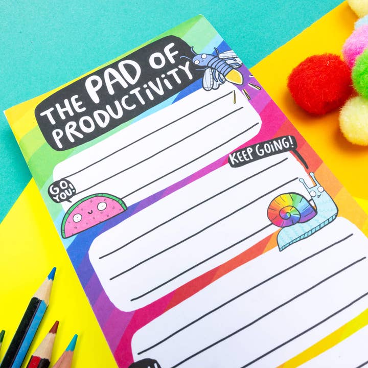 Katie Abey - Wholesale Notepad - Pad Of Productivity5