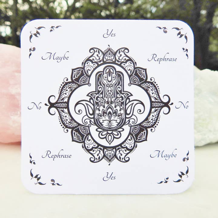 Mindful Intentions® - Wholesale Meditation Supplies - Lepidolite Pendulum with Pendulum Board & Instructions5