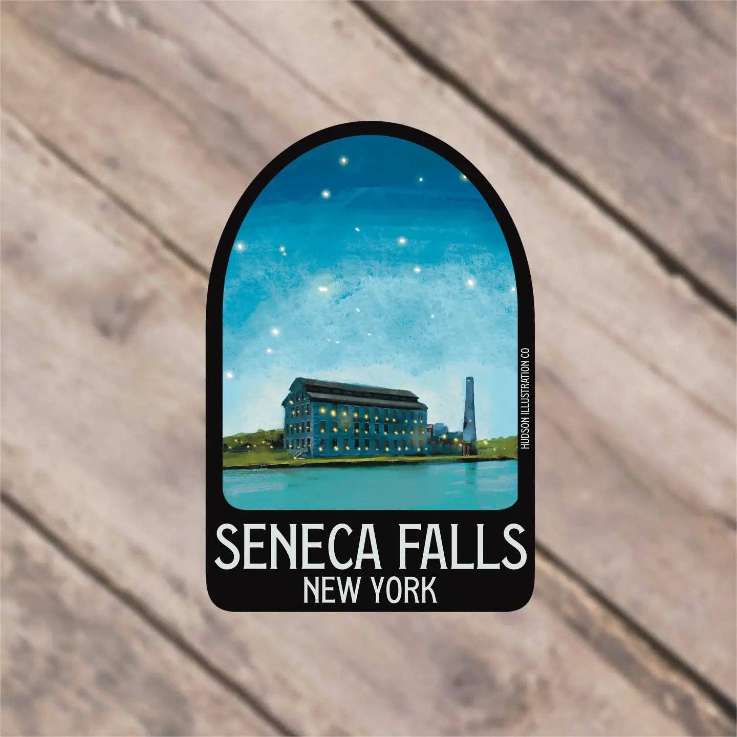 About Town Co - Wholesale Sticker - Seneca New York Sticker/Magnet/Print/Postcard