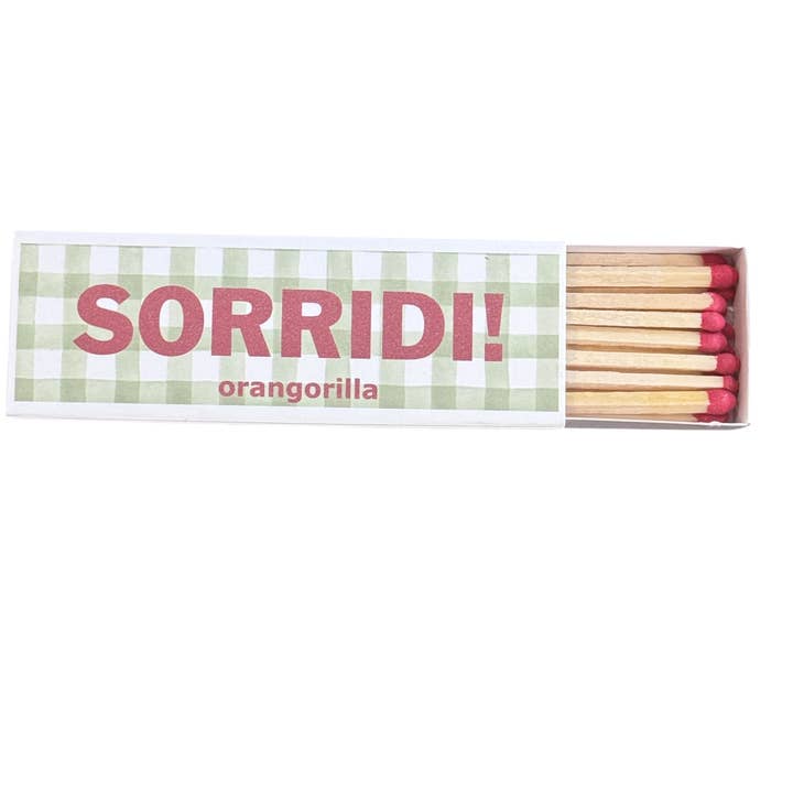 Orangorilla - Wholesale Matches - MATCHES SMILE1