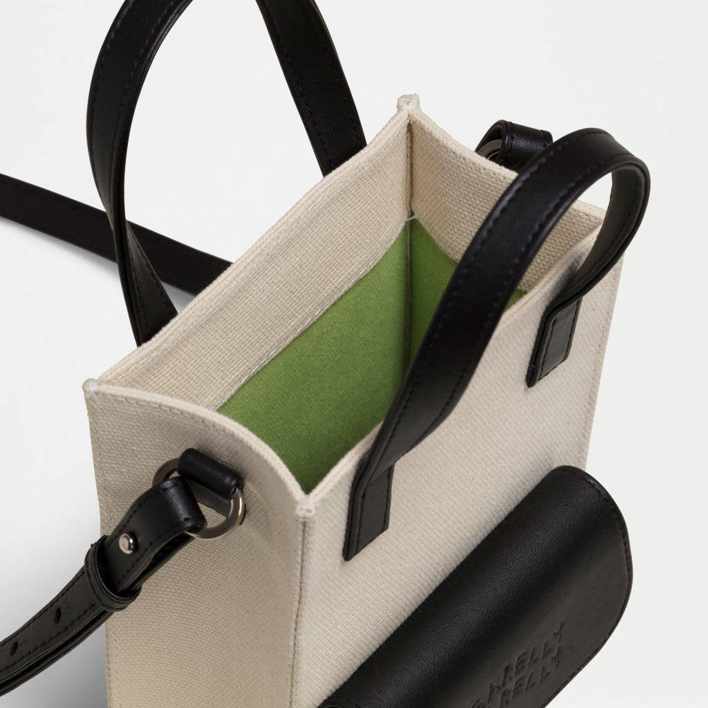 SARELLY SARELLY – Engroshandel Tote bag - Dame – Mini Cargo Tote - Kaktuslæder & lærred10