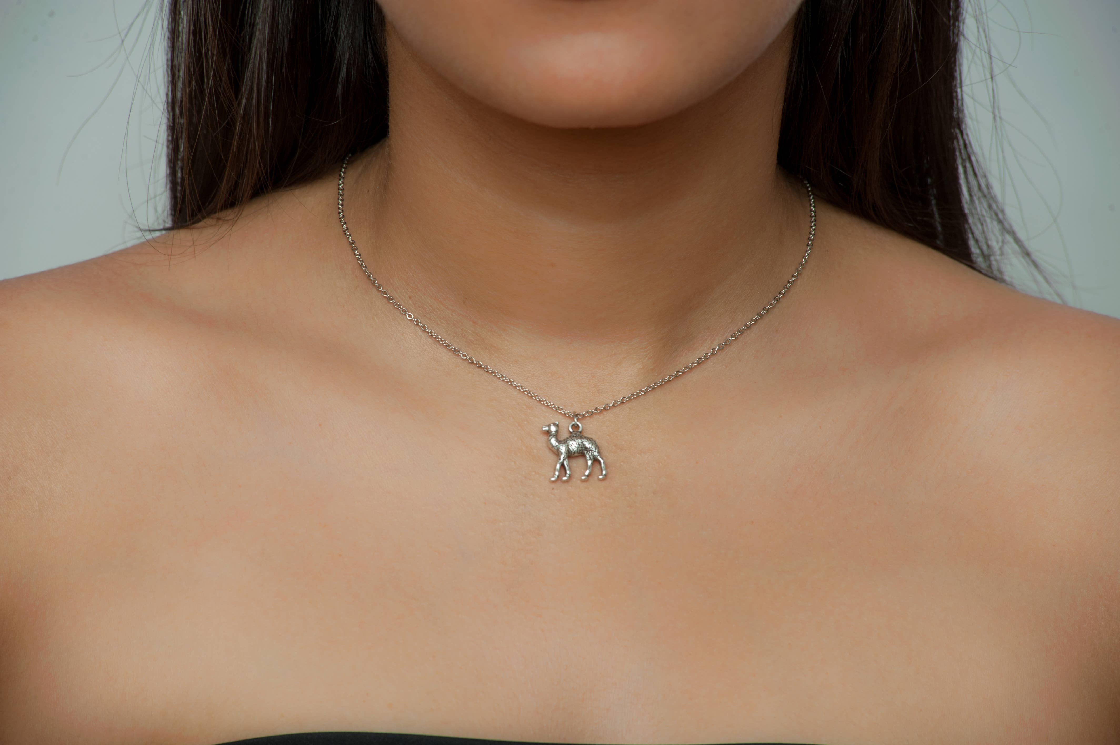 Discoveries, Inc. – wholesale Hänge-/berlockhalsband – Egyptiskt kamelhänge - Antiksilver5