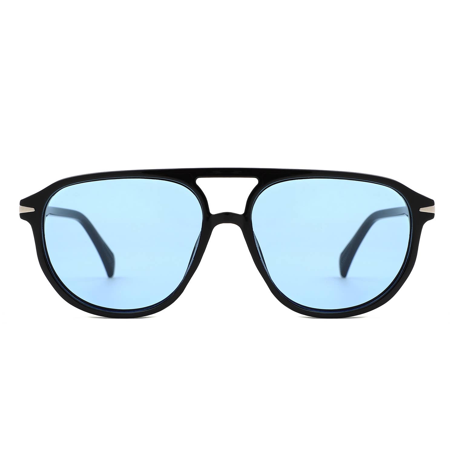 Cramilo Eyewear - Wholesale Sunglasses - Unisex - Retro Brow-Bar Unisex Frame Fashion Aviator Sunglasses6