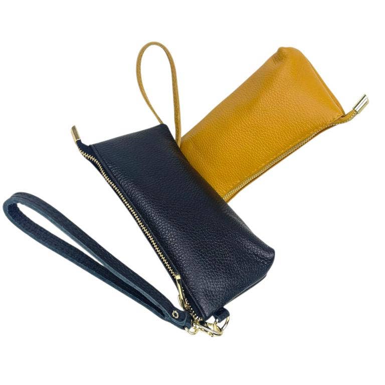 Chenson & Gorett - Wholesale Toiletry Bag - Women's - Italian Leather Women's Toiletry Bag with Removable Short Handle 580036