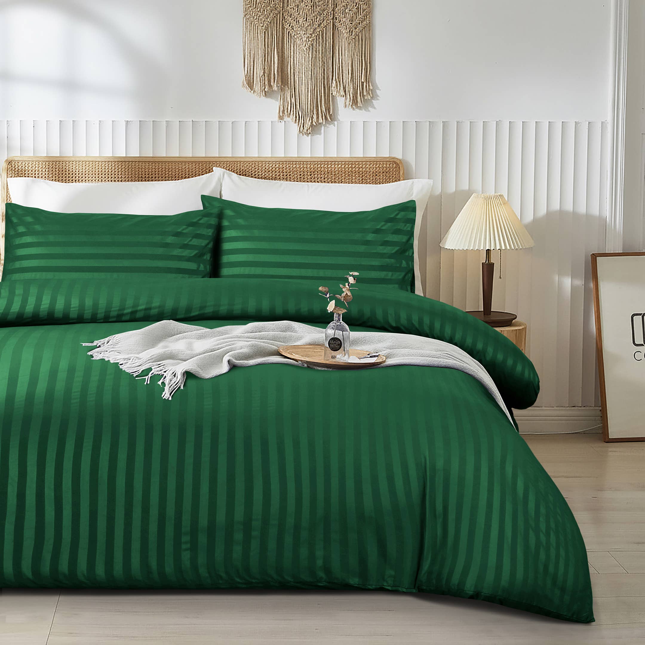 Cotton Passion – wholesale Sängkläder – Randigt påslakan set i lyxig 100 % mjuk mikrofiber12