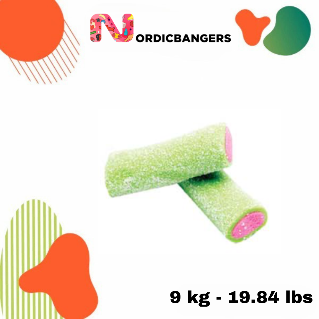 Nordicbangers - Swedish Candy Supply - Wholesale Gummy - VIDAL XL Sour Watermelon 3kg Swedish Candy2