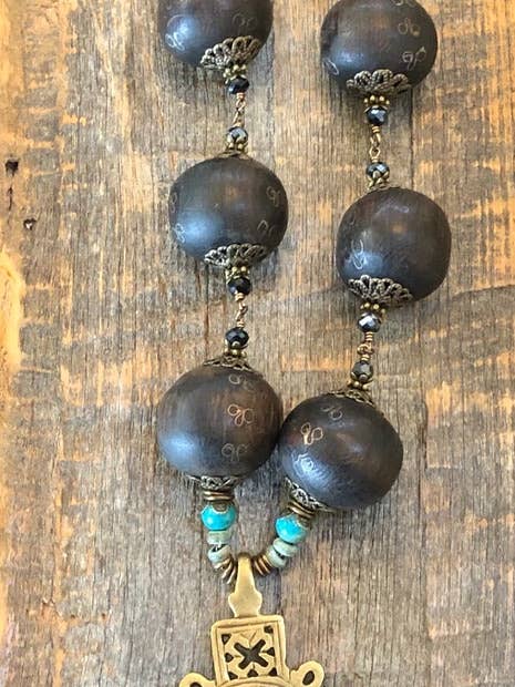 ANTIQUITIES NECKLACE OF FAITH for wholesale by Seraphym