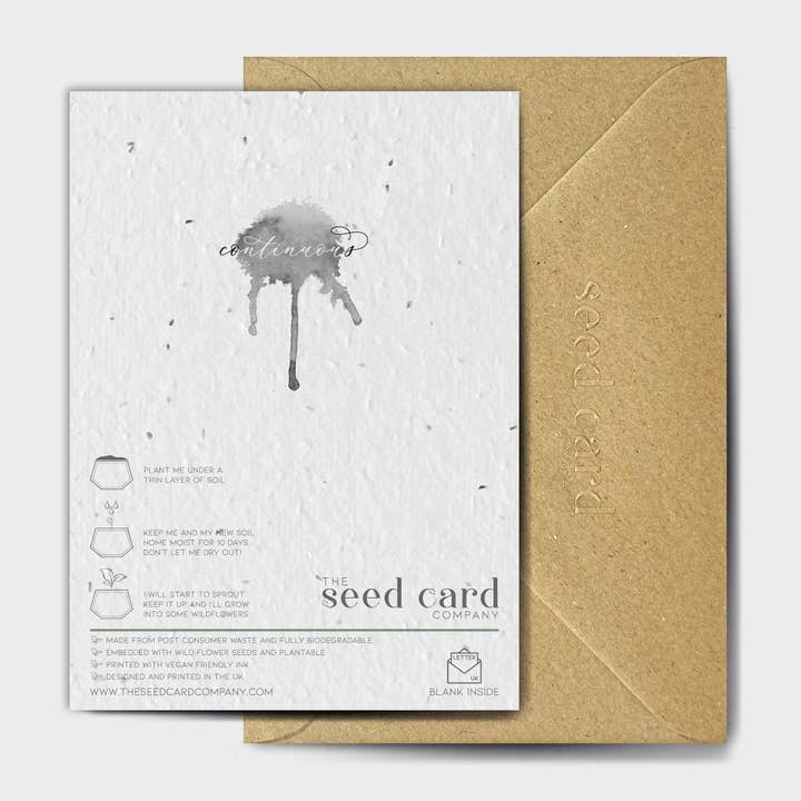 The Seed Card Company – wholesale Congratulations card – Glass Or Two Of Fizz1