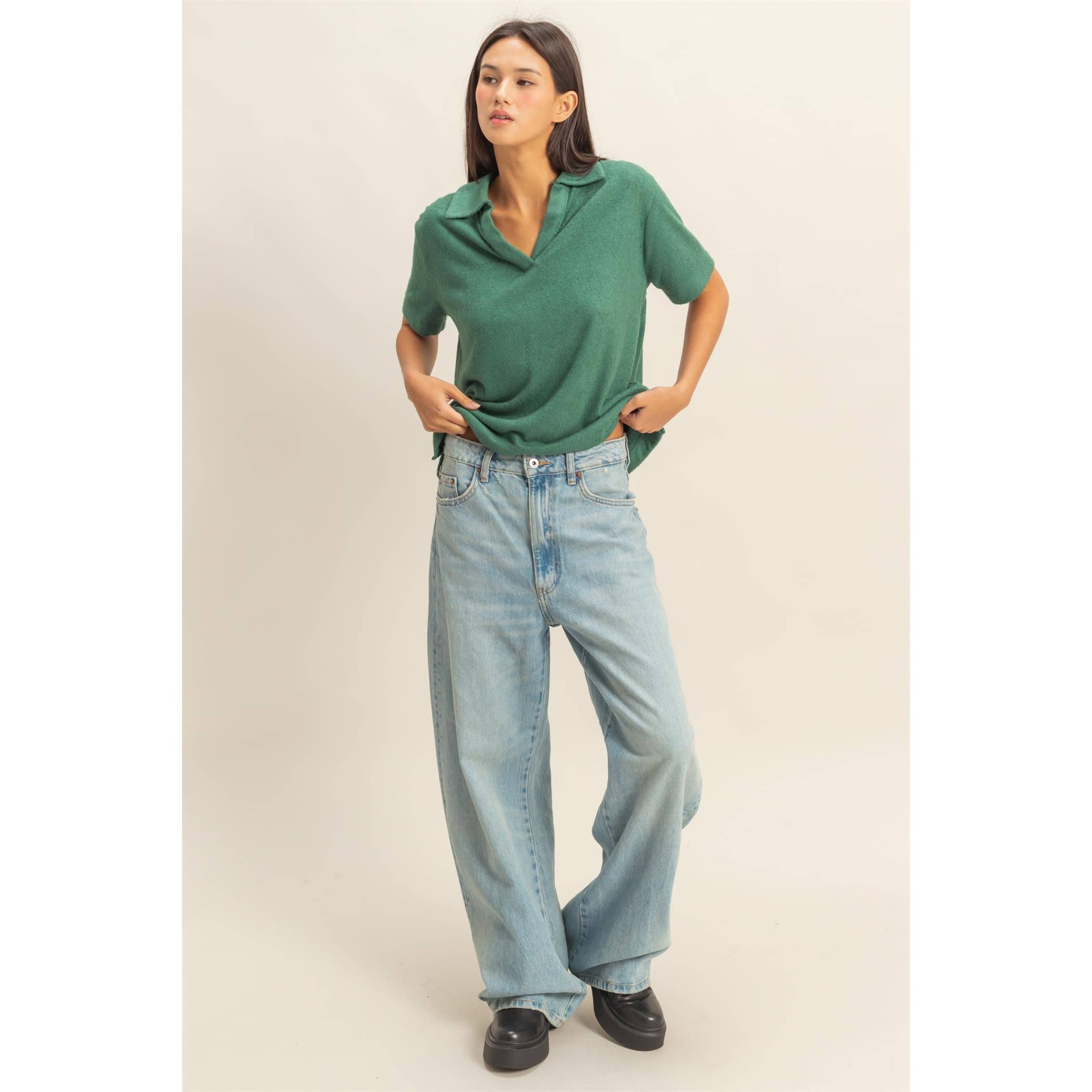 HYFVE - Wholesale Shirt - Women's - Collared Short-Sleeve Top21