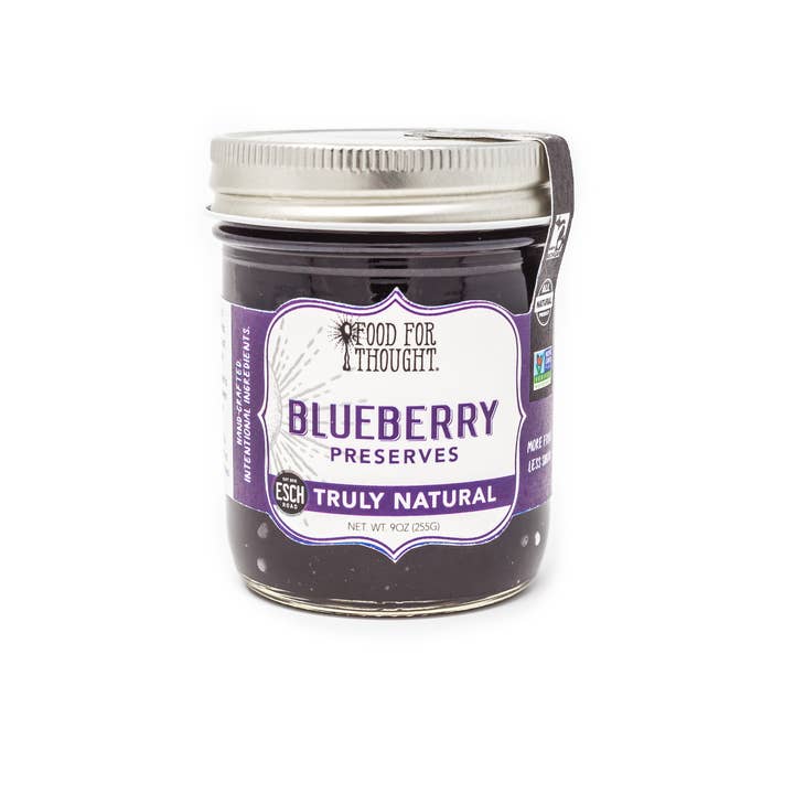 Food For Thought - Wholesale Preserves - Truly Natural Blueberry Preserve