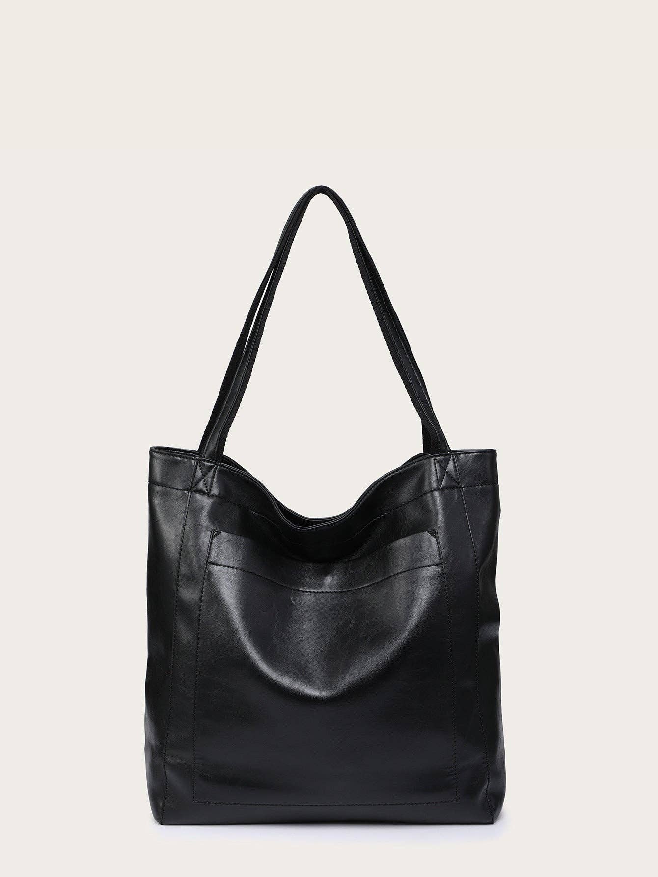 Suhkasana – wholesale Tote bag – Women's – Vintage Soft Leather Tote Bag with Pocket Large Capacity17