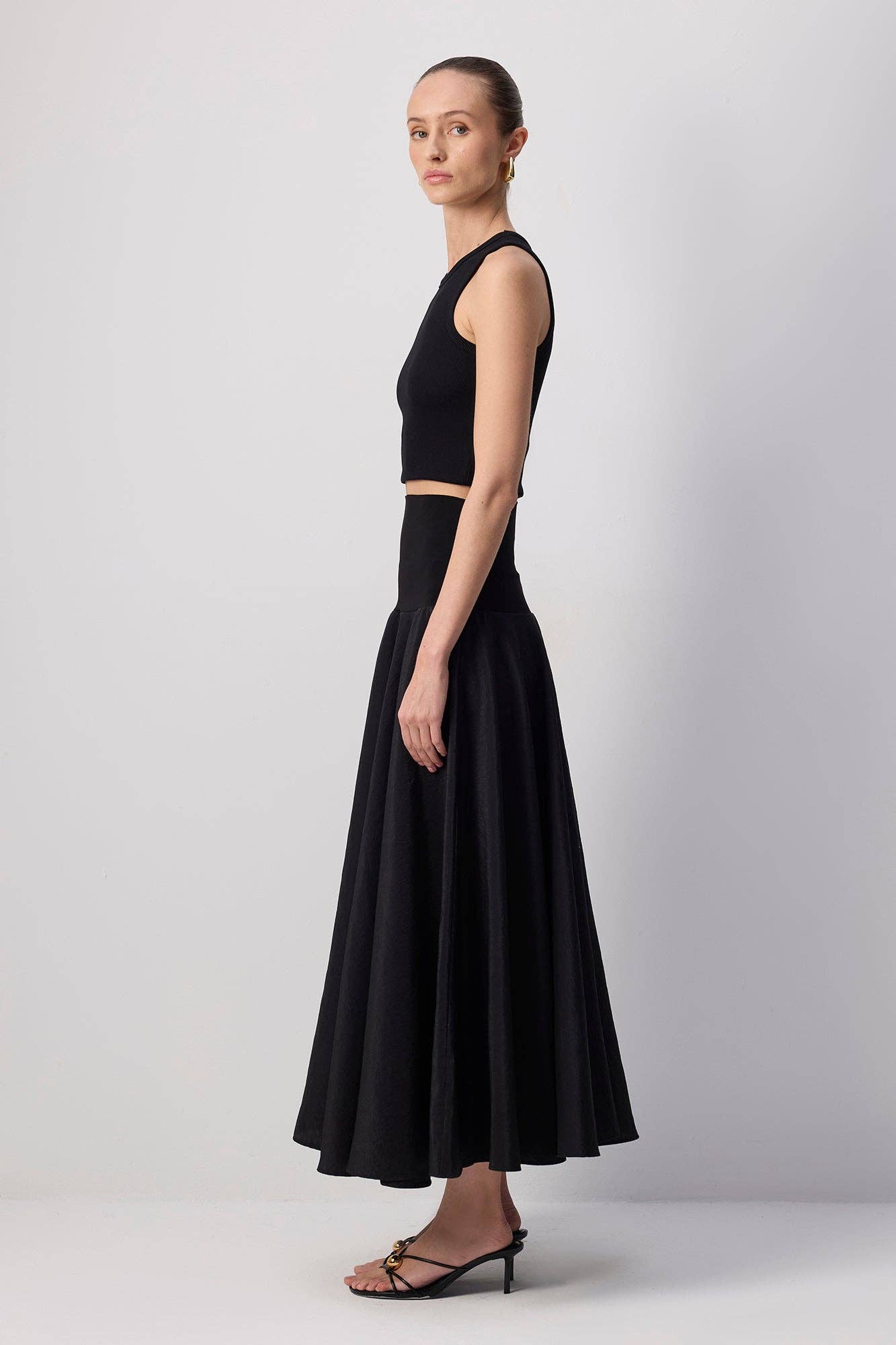 Siyah CORSET CUPRA SKIRT for wholesale on Faire2