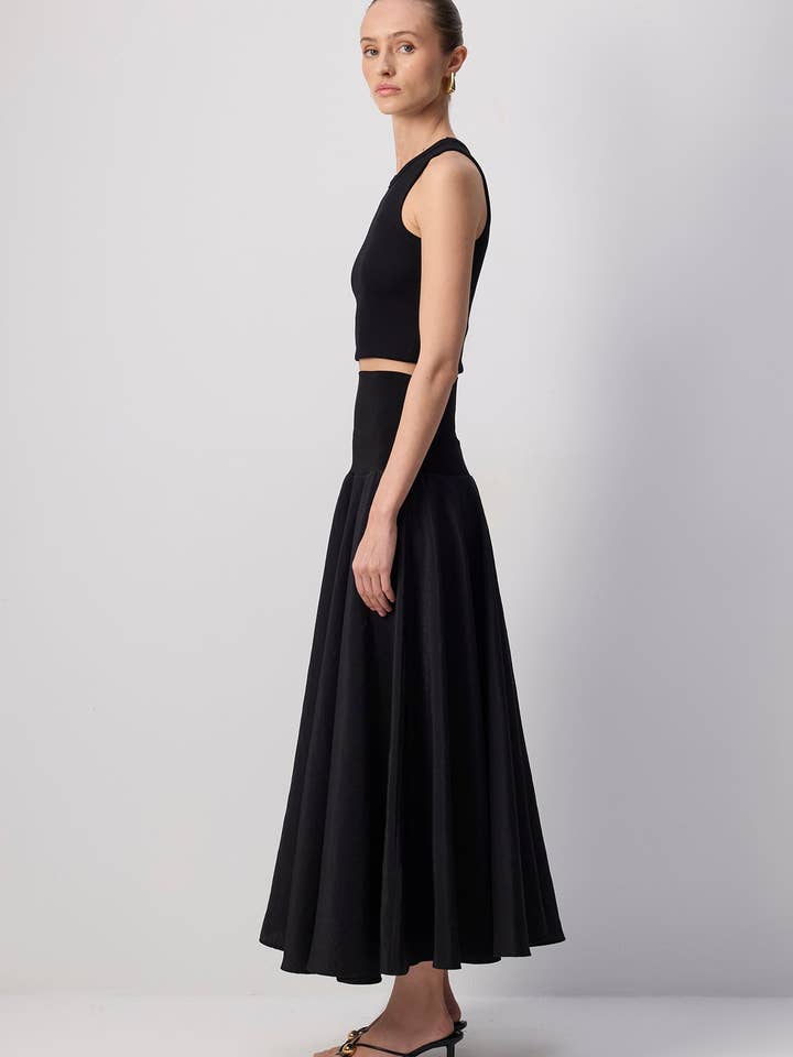 Siyah CORSET CUPRA SKIRT for wholesale on Faire2