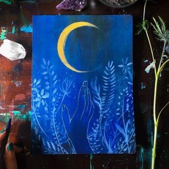 Flower Moon Journal for wholesale by Mai Autumn