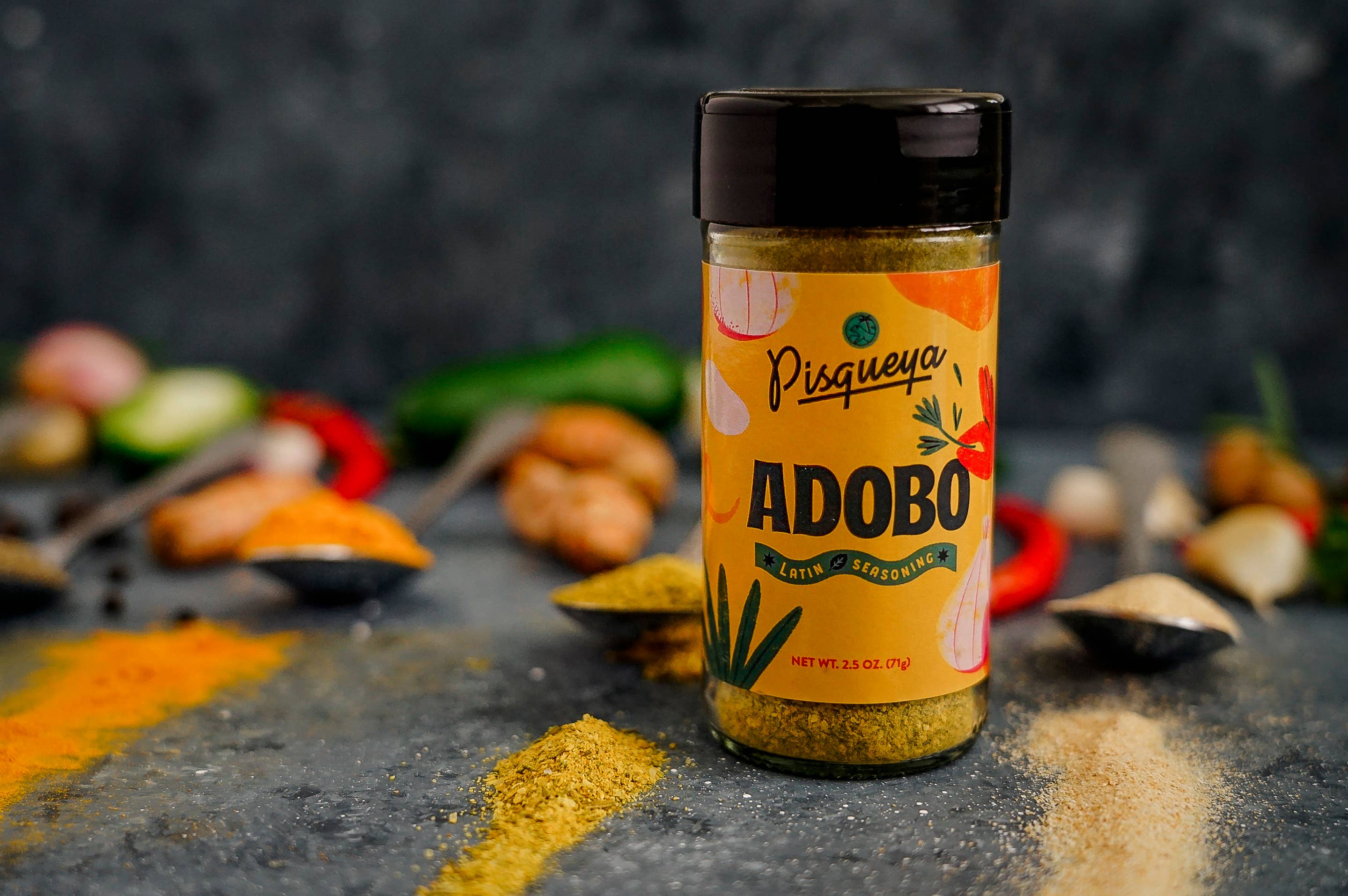 Pisqueya – Engroshandel Tørret krydderiblanding – Adobo Latin krydderi til alle formål7