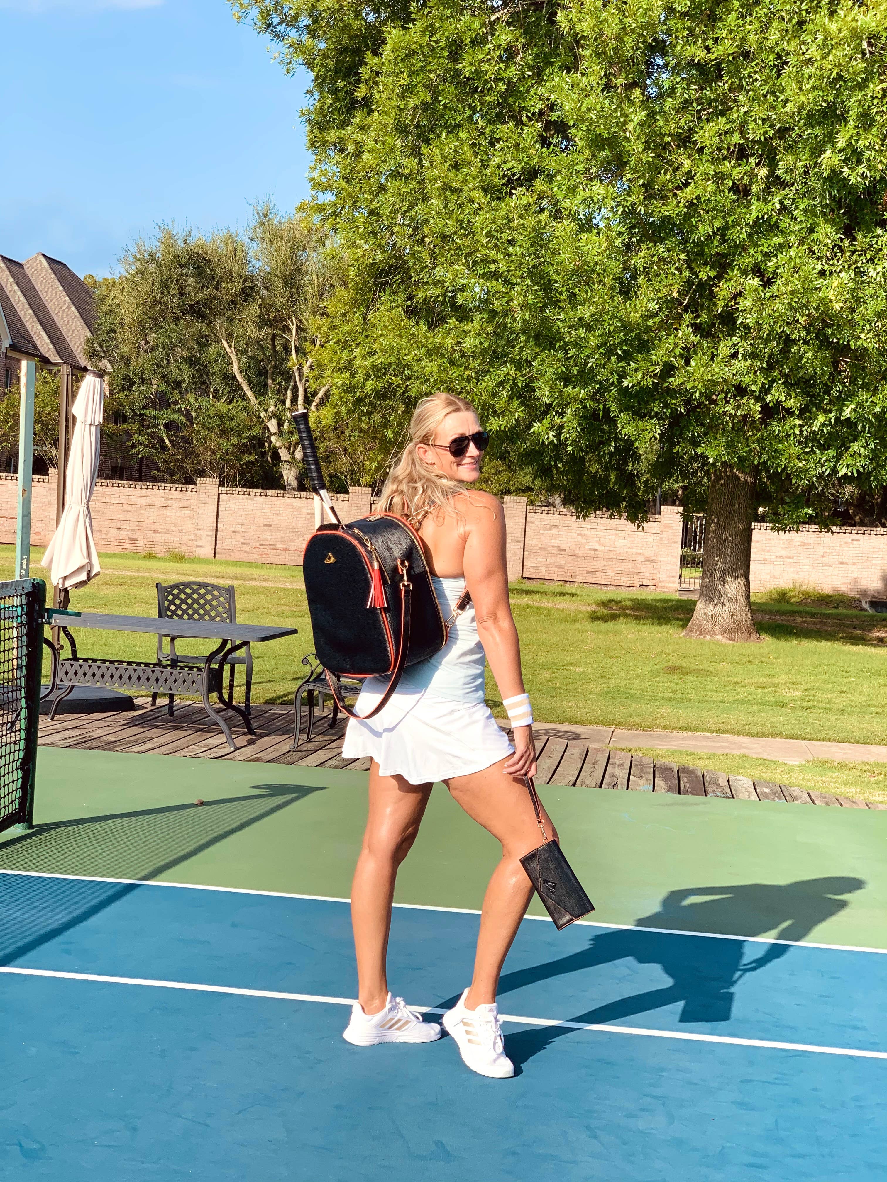 NiceAces - Wholesale Backpack - Women's - Hana Tennis and Pickleball Backpack Blue by NiceAces6