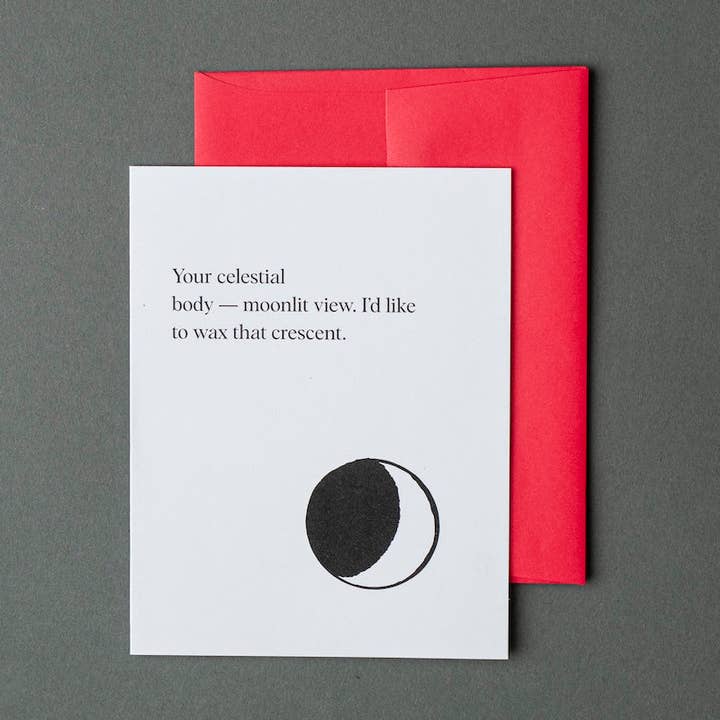 Stargazing - Haiku Greeting Card for wholesale by Blankenshop