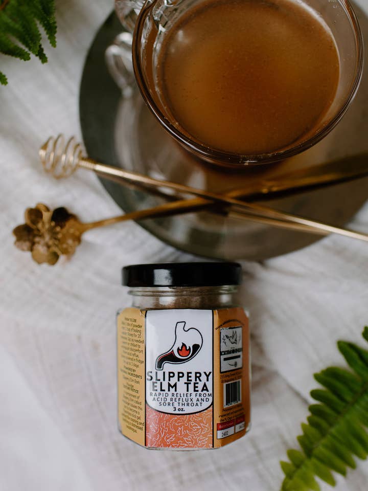 Thé d'orme glissant pour la vente par White Dove Apothecary