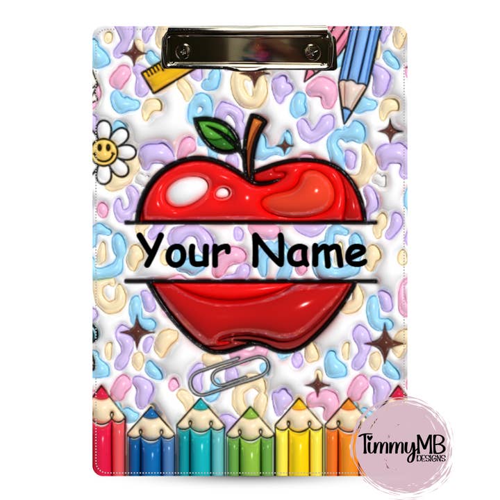 Bubble Apple - Aangepast Klembord voor wholesale door TimmyMB Designs