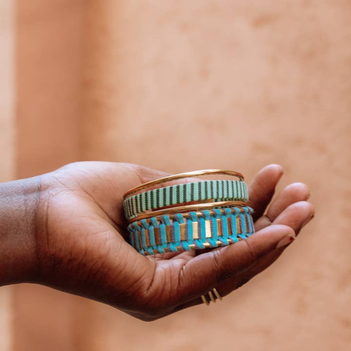 Jimani Collections - Vendita all'ingrosso Bracciale a polsino - Braccialetti Makena (set di 2)3