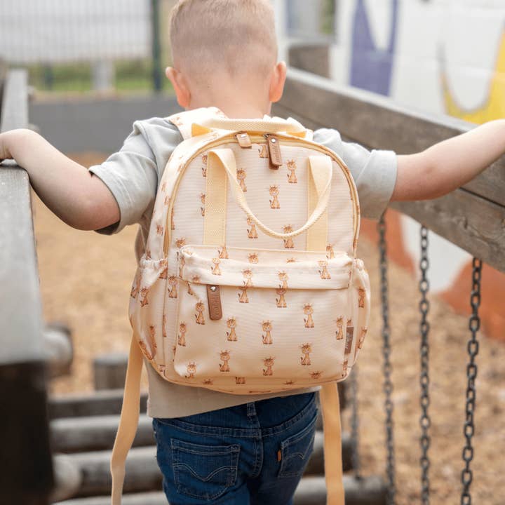 Mabebi - Wholesale Backpack - Kids - Denver backpack | Giraffe | Yellow1