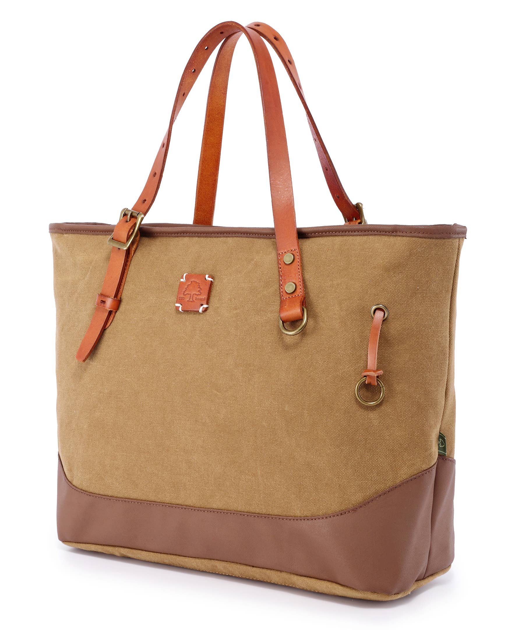 TSD Brand - Wholesale Draagtas - Dames - Redwood Canvas Shopper6