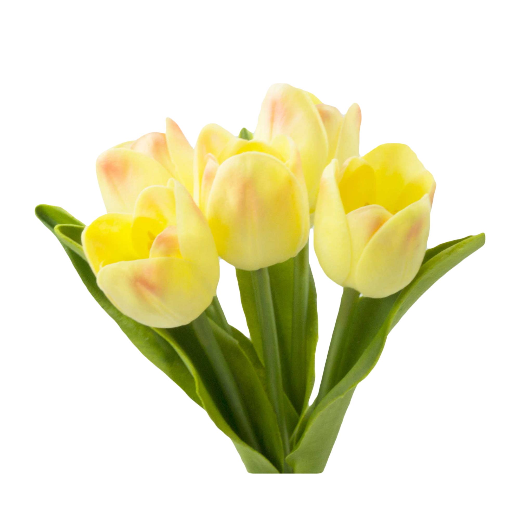 Angel Isabella – wholesale Artificial flowers – Pack of 5-stems Real Touch medium open tulip11