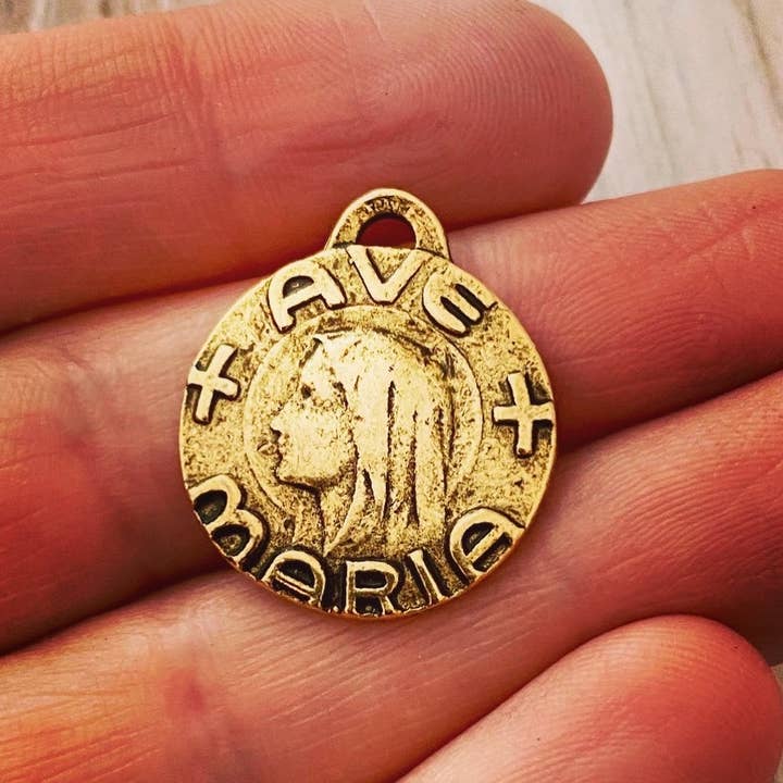 Chasing Cherubs - Wholesale Prayer Beads Necklace - Ave Maria2