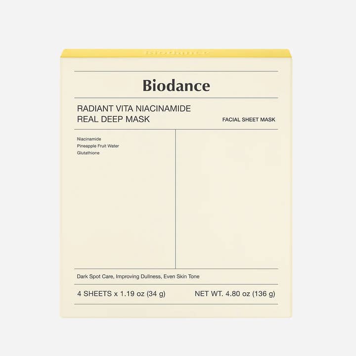 Coastside Skin - Wholesale Skincare Face Mask - Biodance Hydrogel Mask Boxes (4 pc)