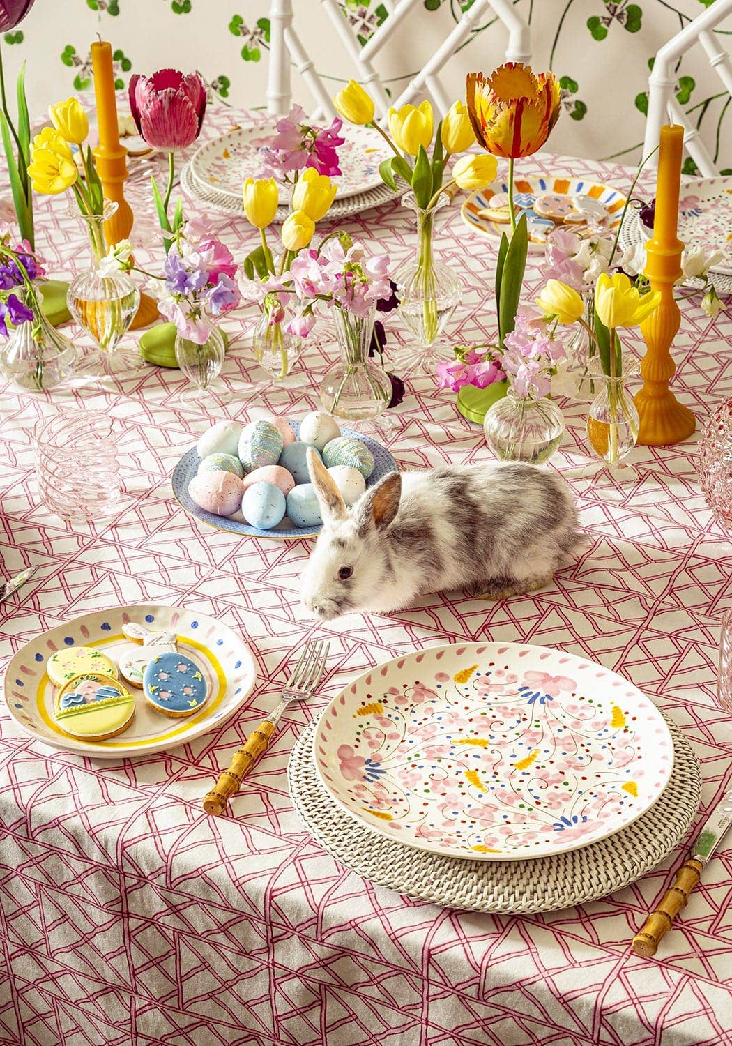 Madame Smart Ltd – wholesale Dinner plate – Beatrice Springtime Dinner Plate - Set of 62