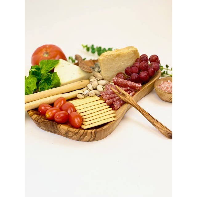 Natural OliveWood - Wholesale Platter - Olive Wood Serving Platter