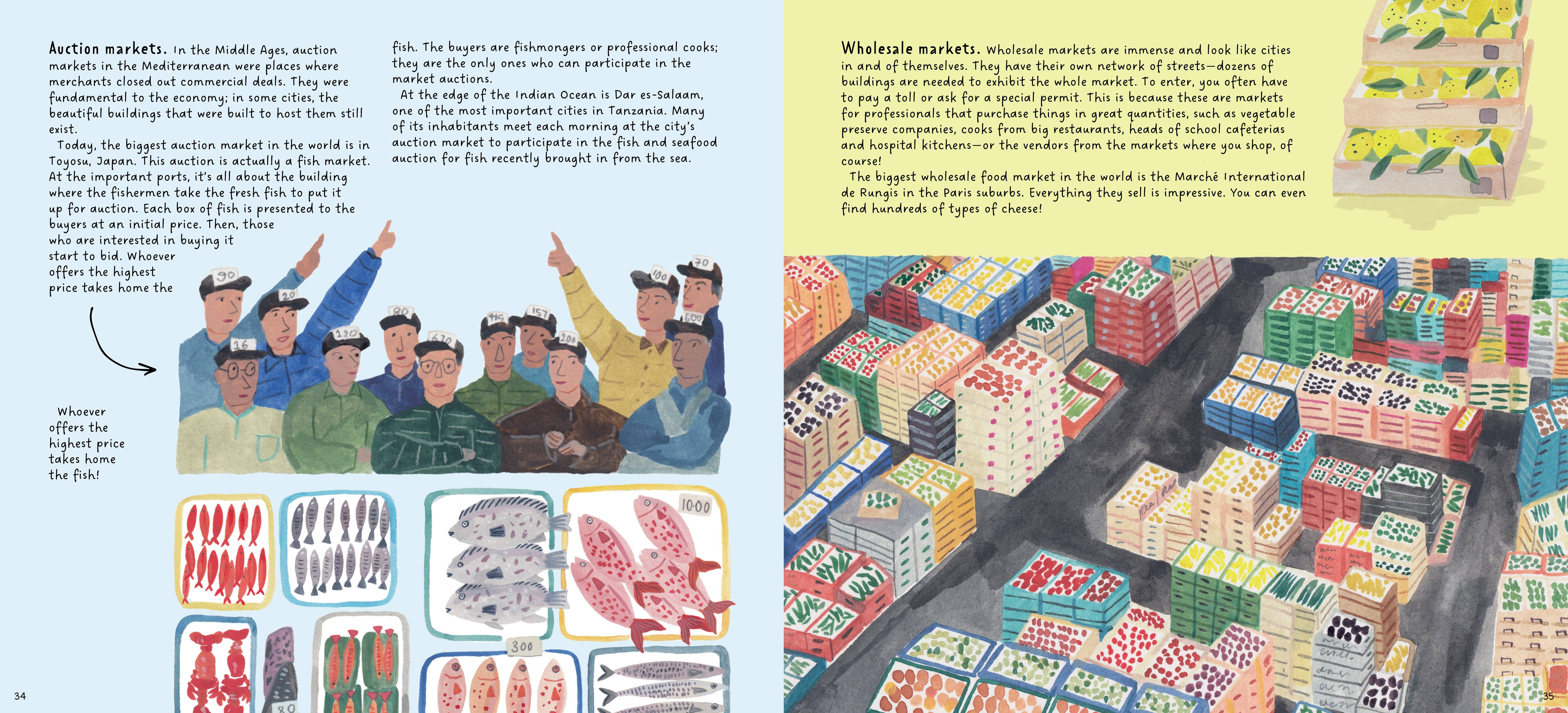 Bushel & Peck Books - Wholesale Preschool Book (3-5) - Markets: A World to Discover16