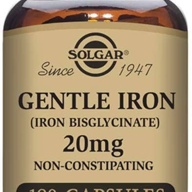 NutriCelebrity - Wholesale Oral Supplement/Vitamin - Solgar Gentle Iron (Iron Bisglycinate) 20mg Non-Constipating