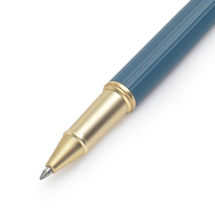 Papier - Wholesale Pen - Groove Metallic Rollerball Pen Set of 21