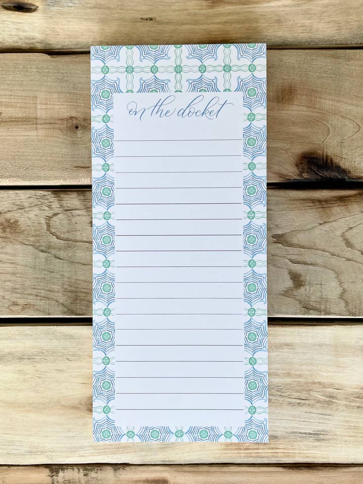 Bloc-notes « Sur le dossier » pour la vente par Mar + Liz Ink and Art