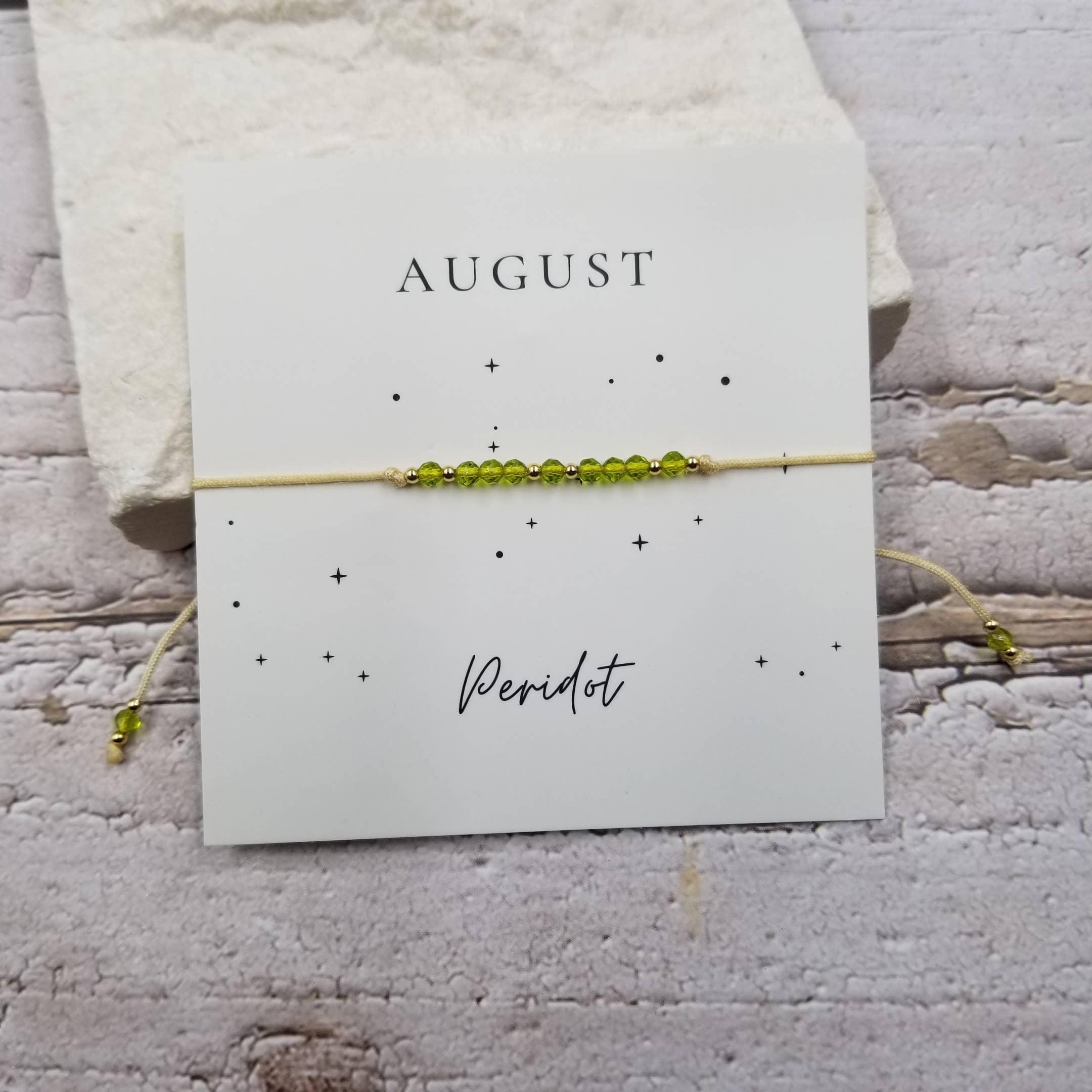 Treasure Wholesale - Wholesale Beaded Bracelet - Handmade Crystal & Copper Bead Birthday Month Bracelet7