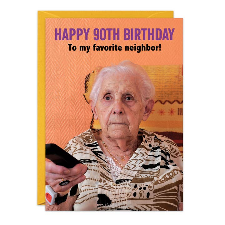 Carte d'anniversaire de votre voisin préféré pour la vente par G & T Greetings Northwest