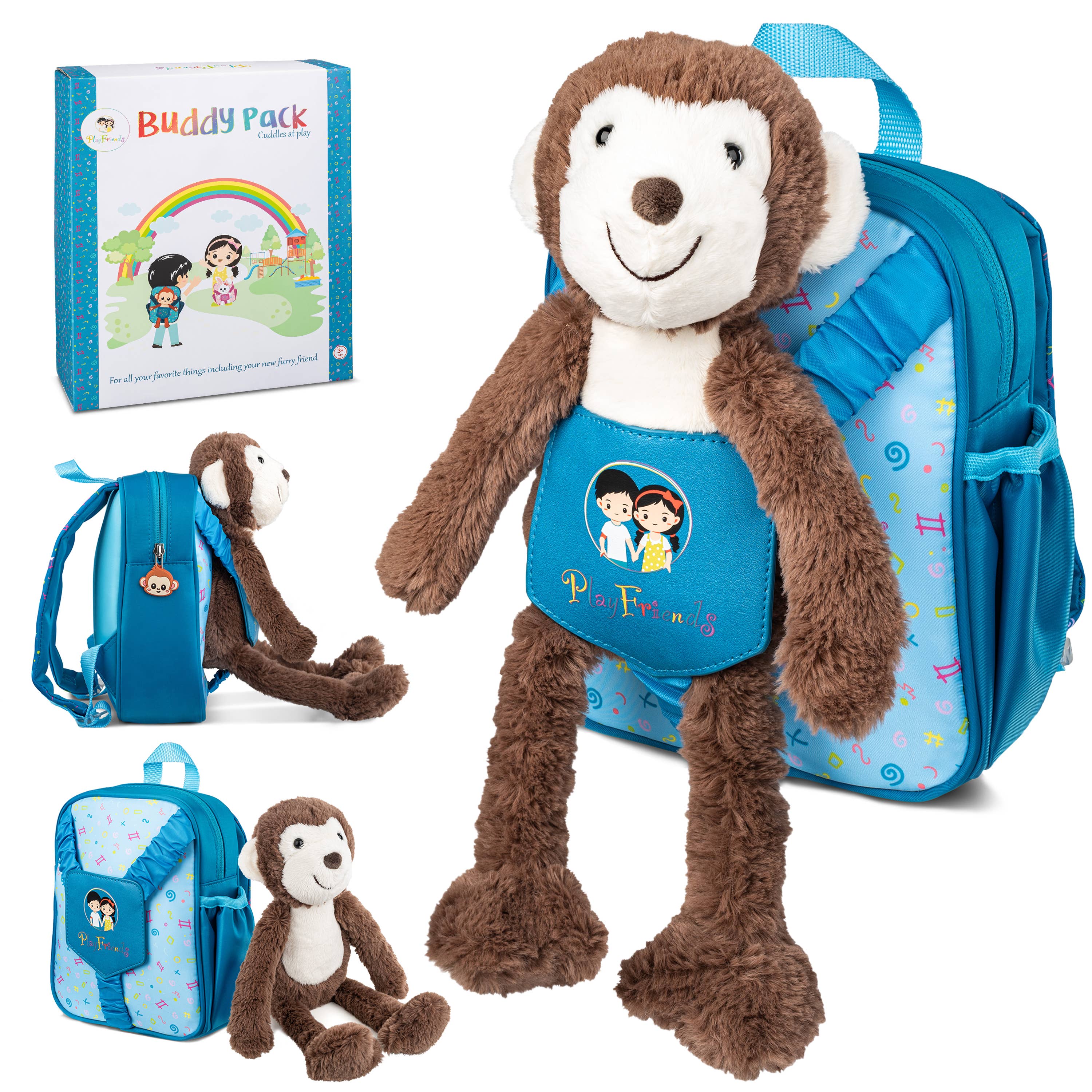 Playfriends – Engroshandel Rygsæk - Børn – Buddy Pack Toddler Stuffed Animal Rygsæk0