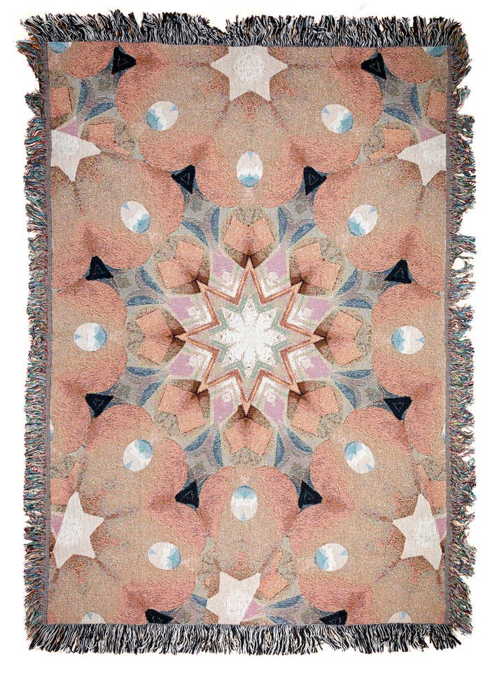 Plaza Woven Blanket for wholesale by eif studio