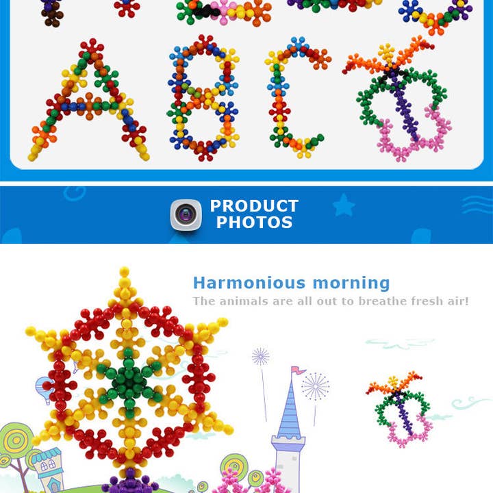 Infinite Basics - Wholesale Building Set - Kids - 200 Pieces 3D Interlocking Building Blocks STEM Toy26