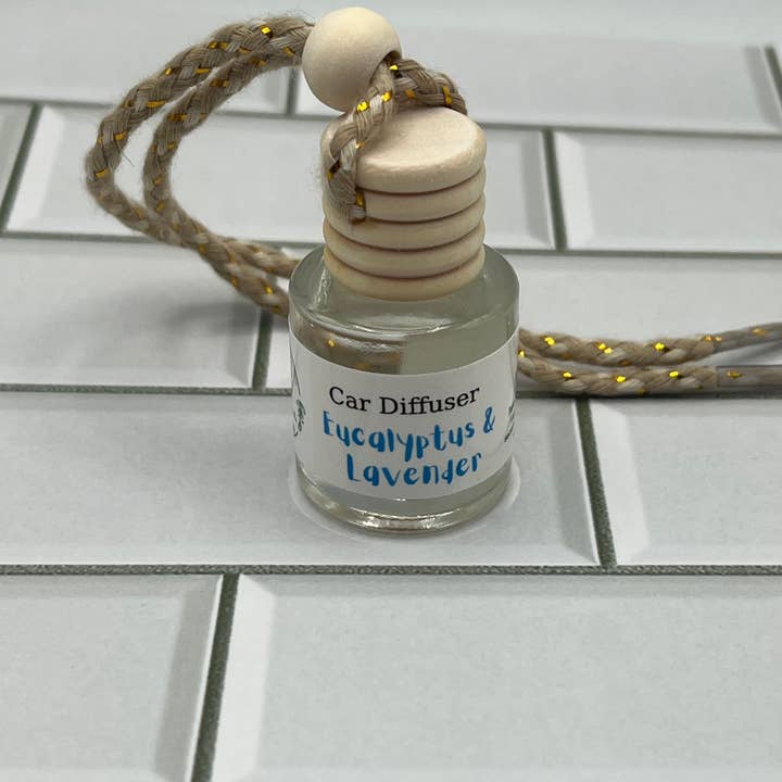 MJ’s Royal Scents - Wholesale Reed Diffuser - Eucalyptus and Lavender Car Diffuser1