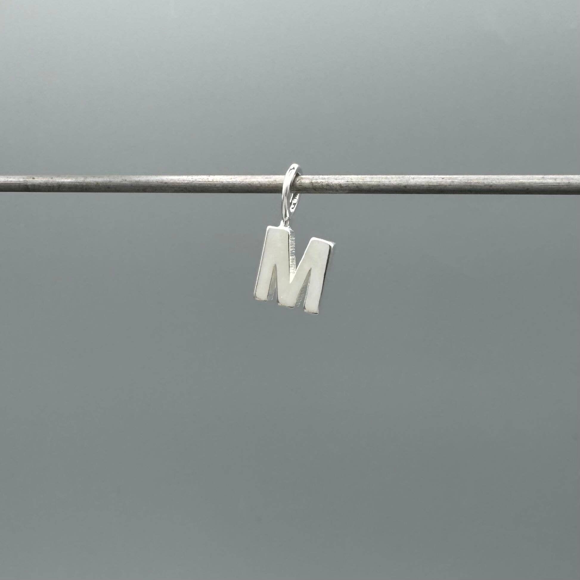 Something Silver - Wholesale Individual Charm/Pendant - Perfect Little Block Letter Initial Charm39