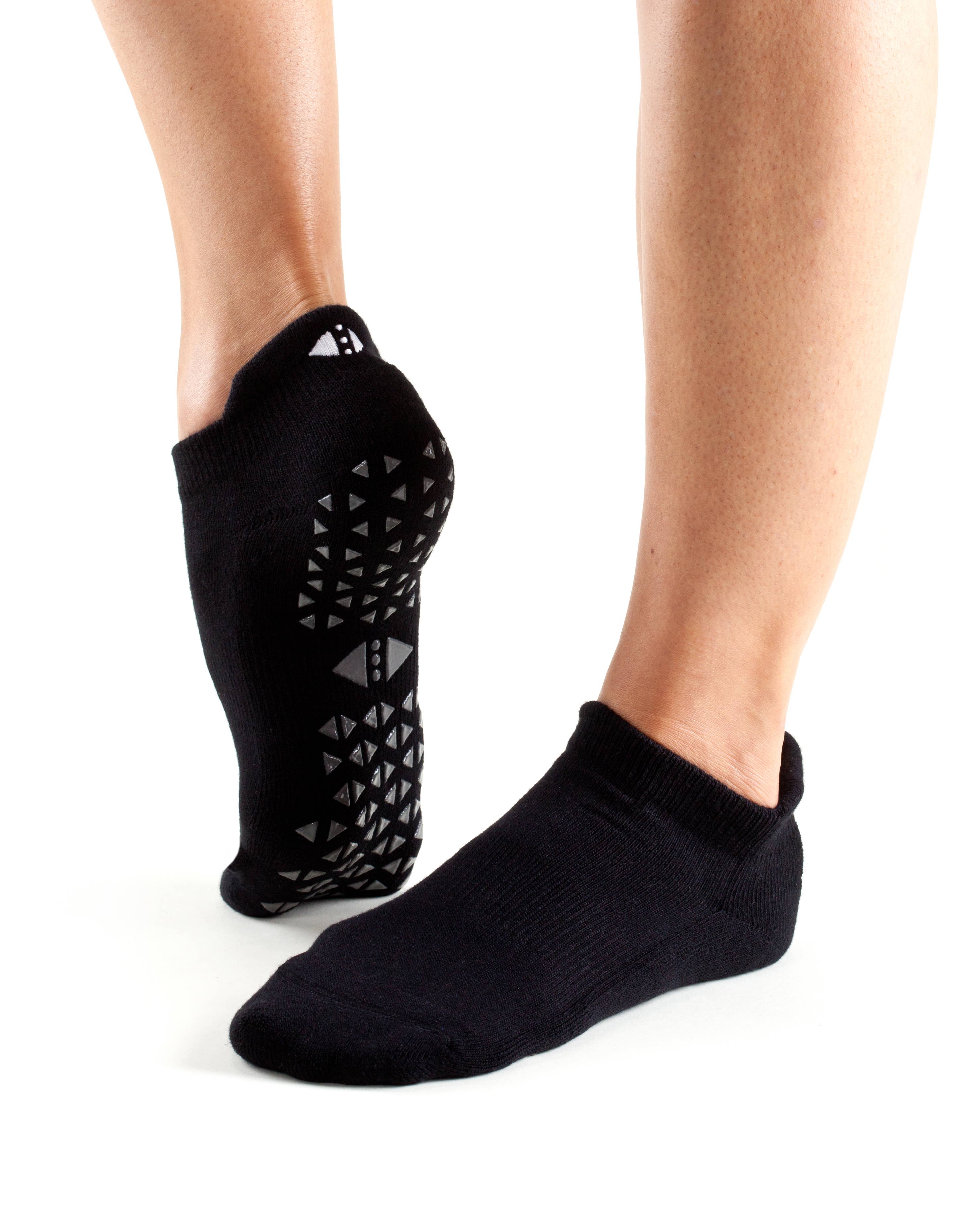 Tavi - Vente Chaussettes – femme - Grip Savvy Ebony1